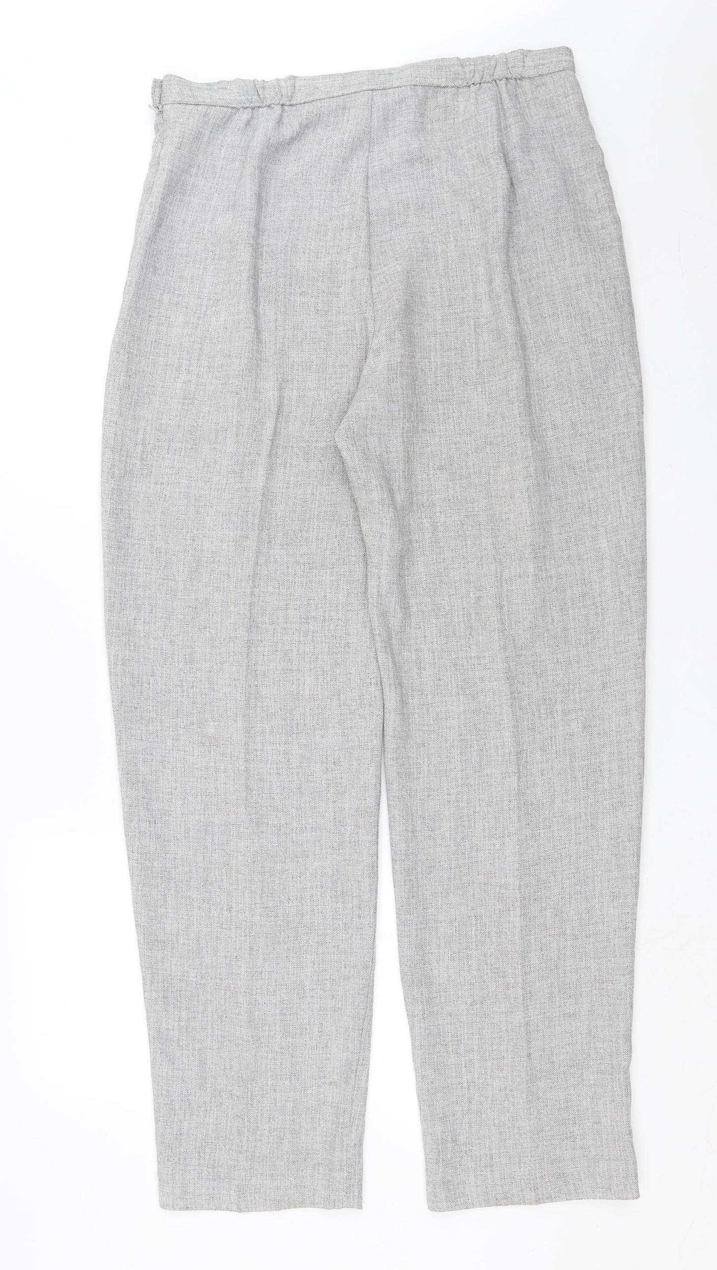 Preworn Womens Grey   Trousers  Size 34 in L31 in