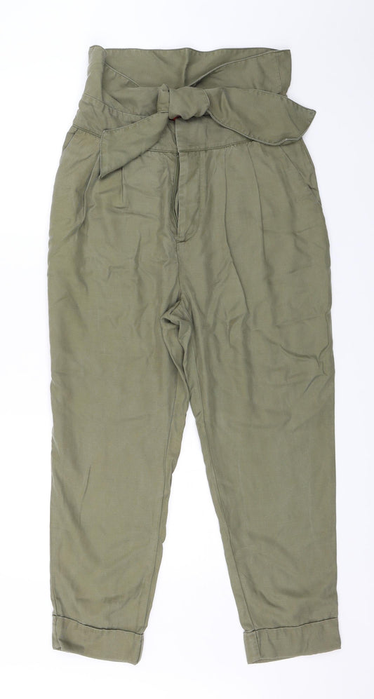 Cantonnier Womens Green   Trousers  Size 10 L23 in