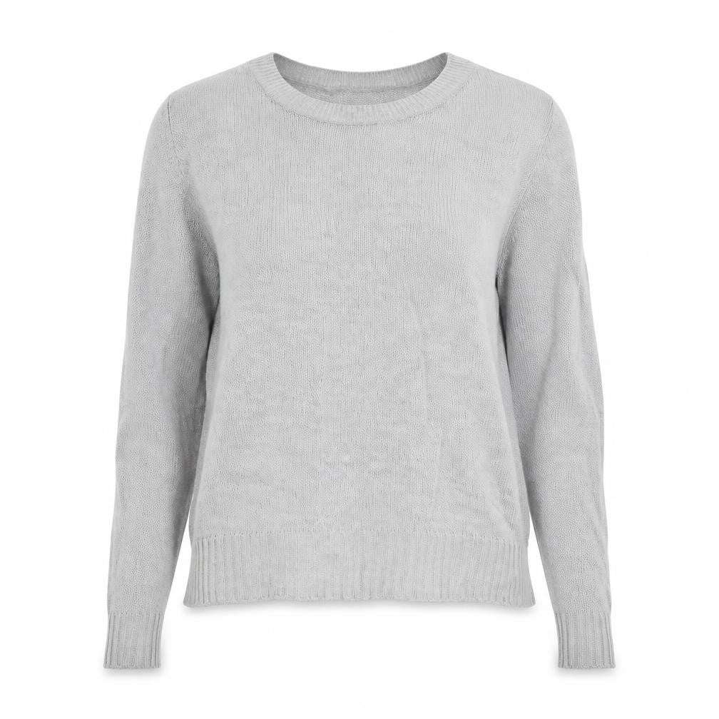 H&M Womens Grey  Knit Pullover Jumper Size M
