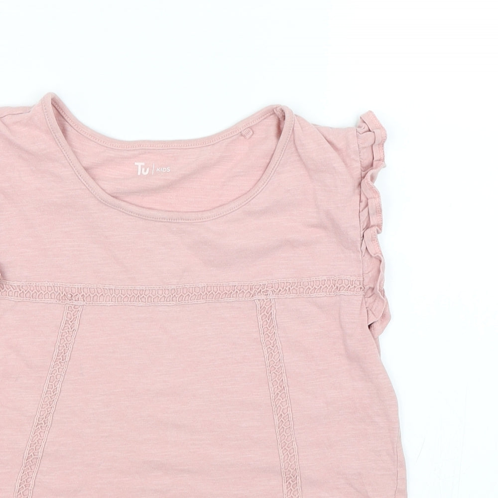 TU Girls Pink   Basic Casual Size 10-11 Years