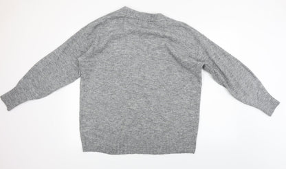 Lipsy  Womens Grey   Pullover Jumper Size S