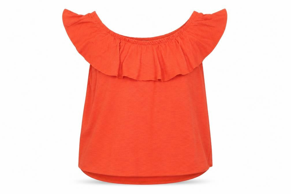 Roman  Womens Orange   Basic T-Shirt Size 18