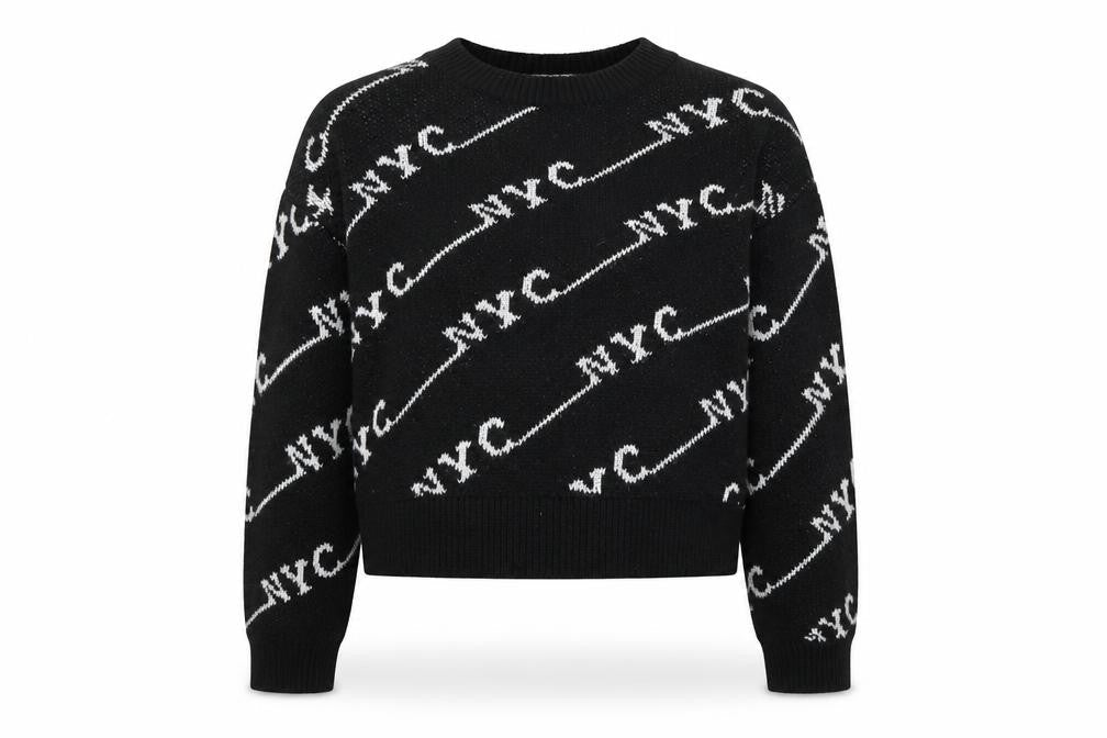 Candy  Girls Black   Pullover Jumper Size 11 Years