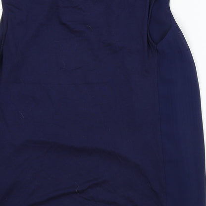 F&F  Womens Blue   Basic Blouse Size 8