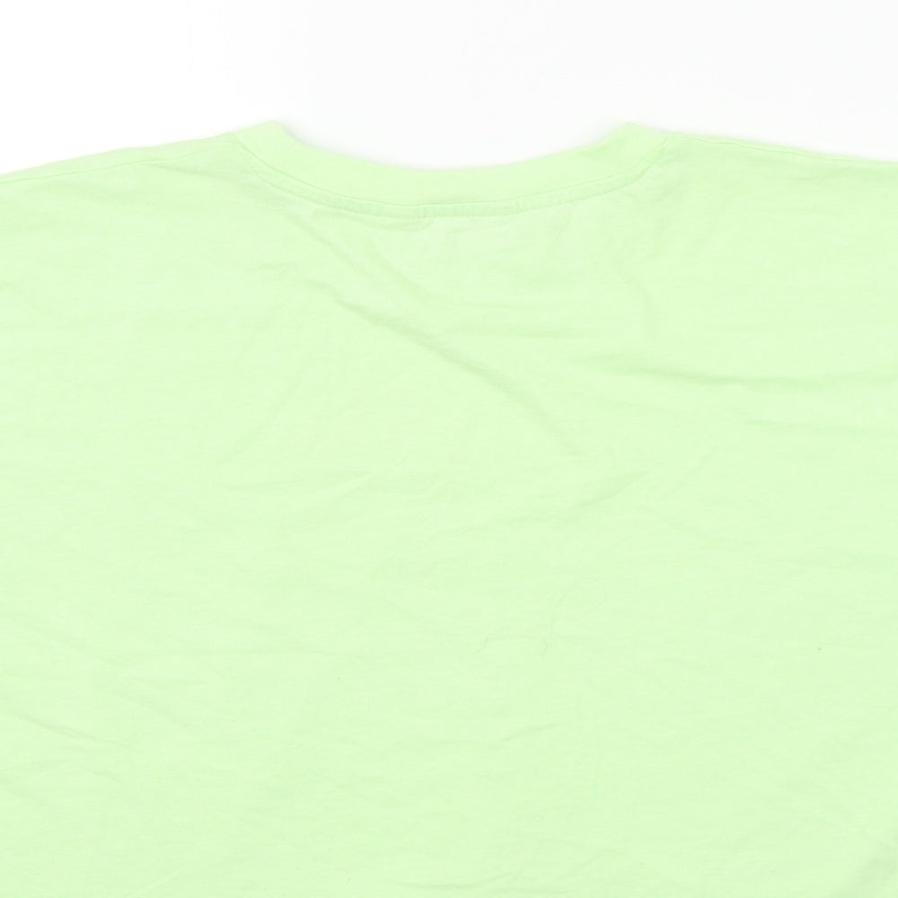 George Womens Green   Basic T-Shirt Size 10