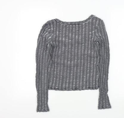 Zara Womens Black   Pullover Jumper Size S