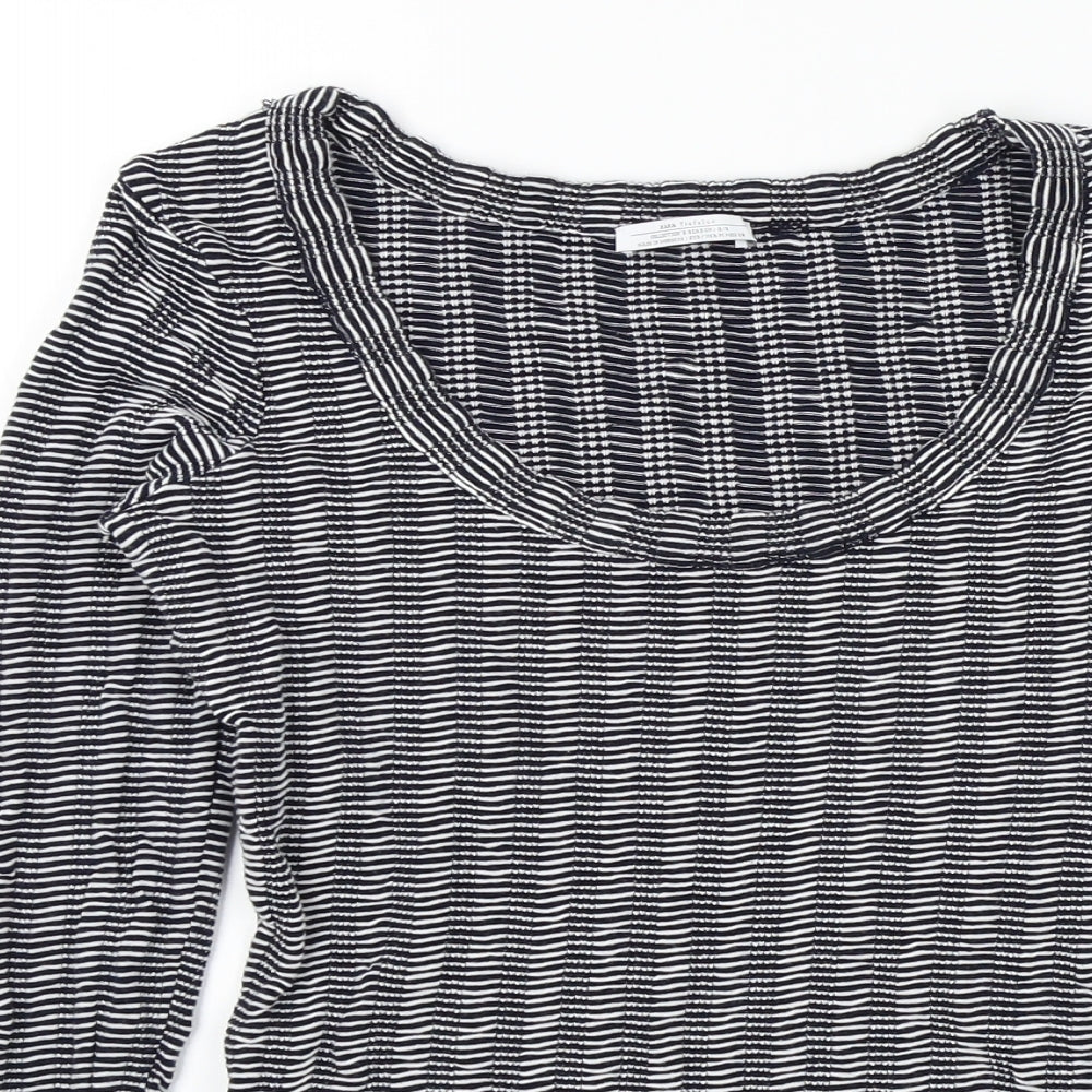 Zara Womens Black   Pullover Jumper Size S