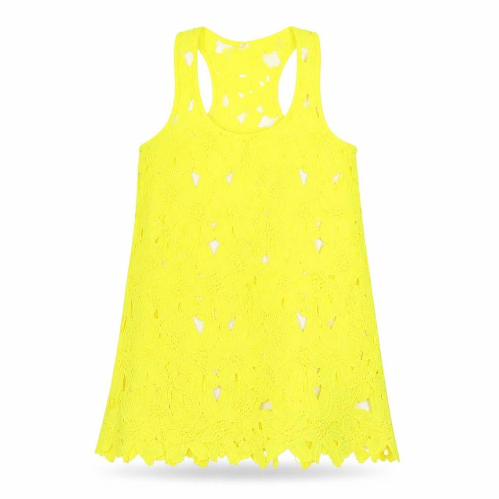 ocean club Womens Yellow   A-Line  Size 10
