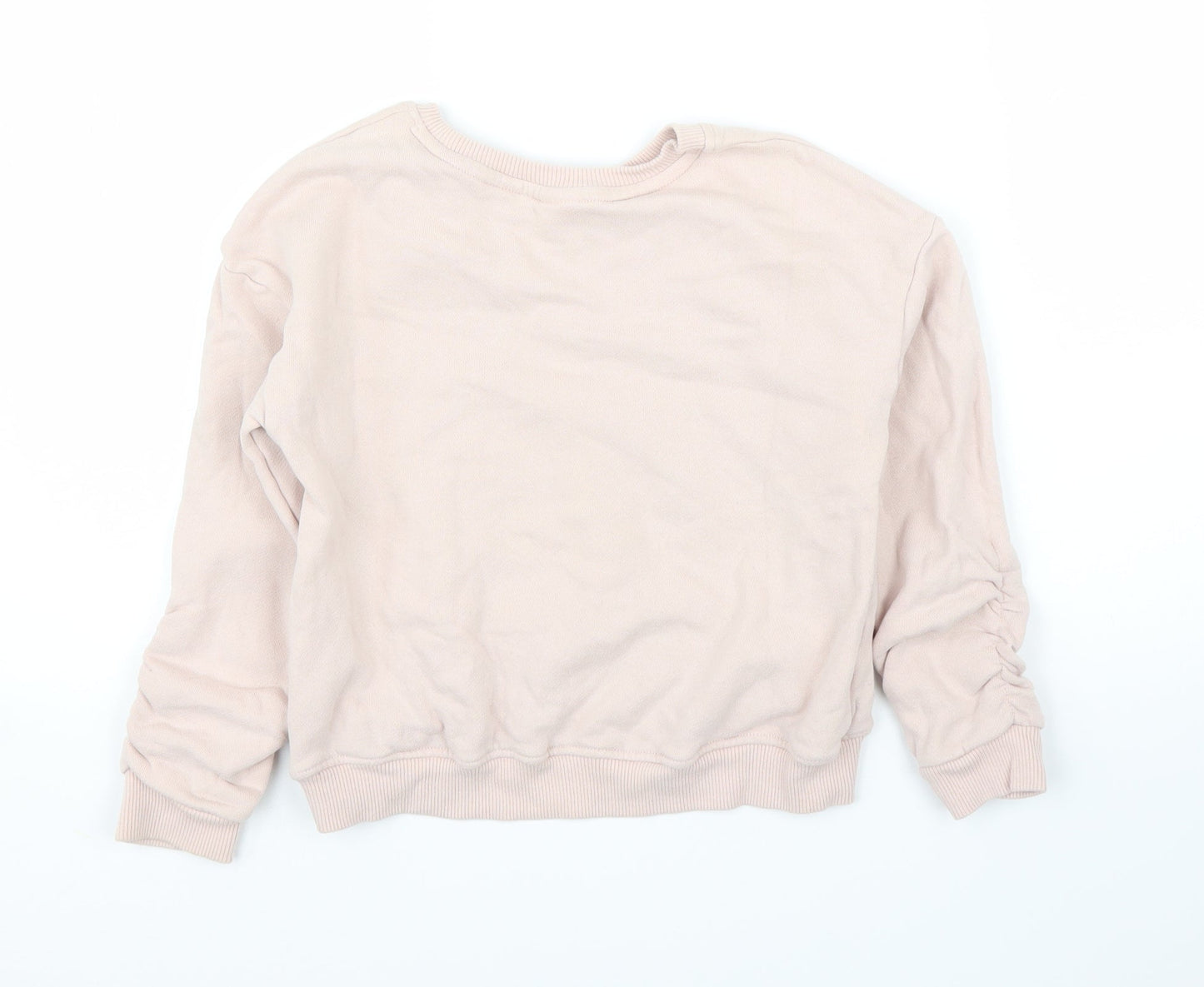 NEXT Girls Pink   Pullover Jumper Size 7 Years