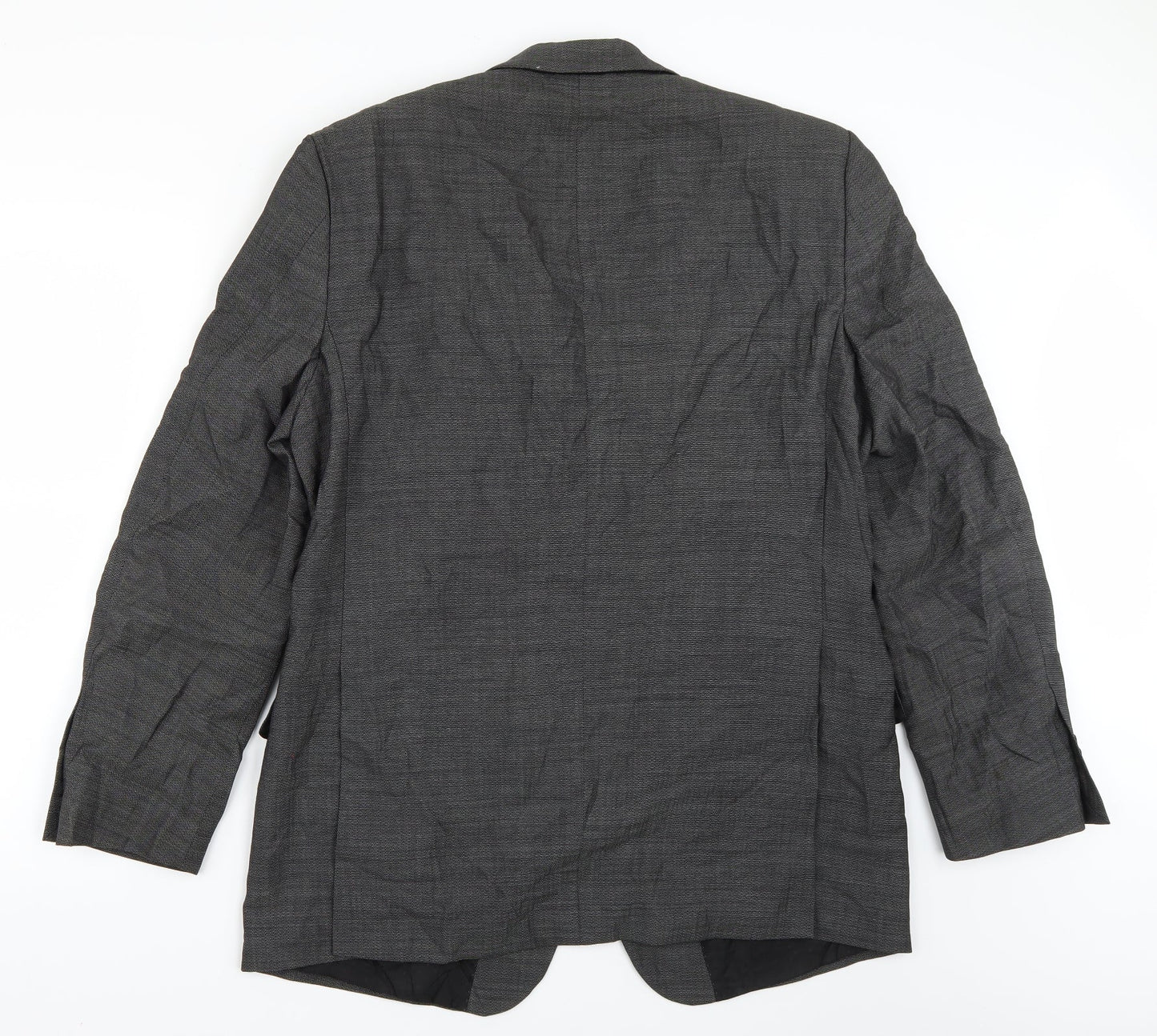 Daniel Hetcher Mens Grey   Jacket Suit Jacket