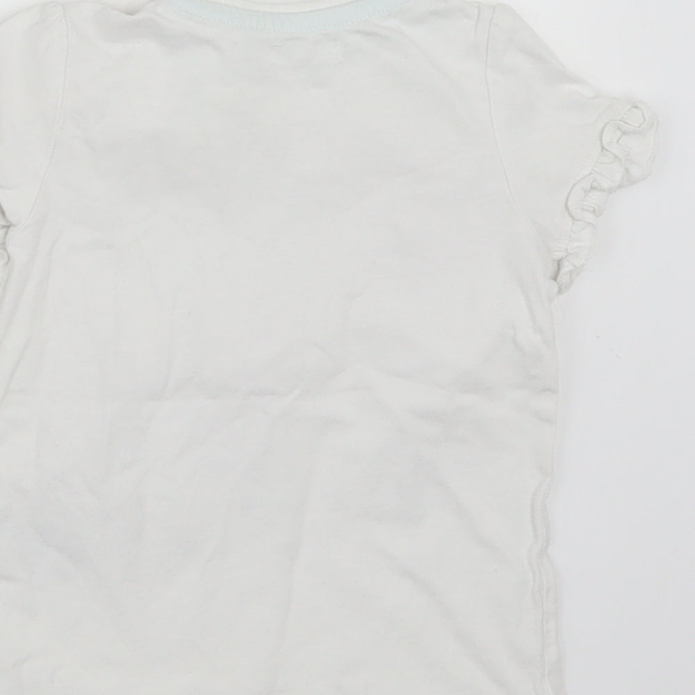 Preworn Baby White   Basic T-Shirt Size 12-18 Months