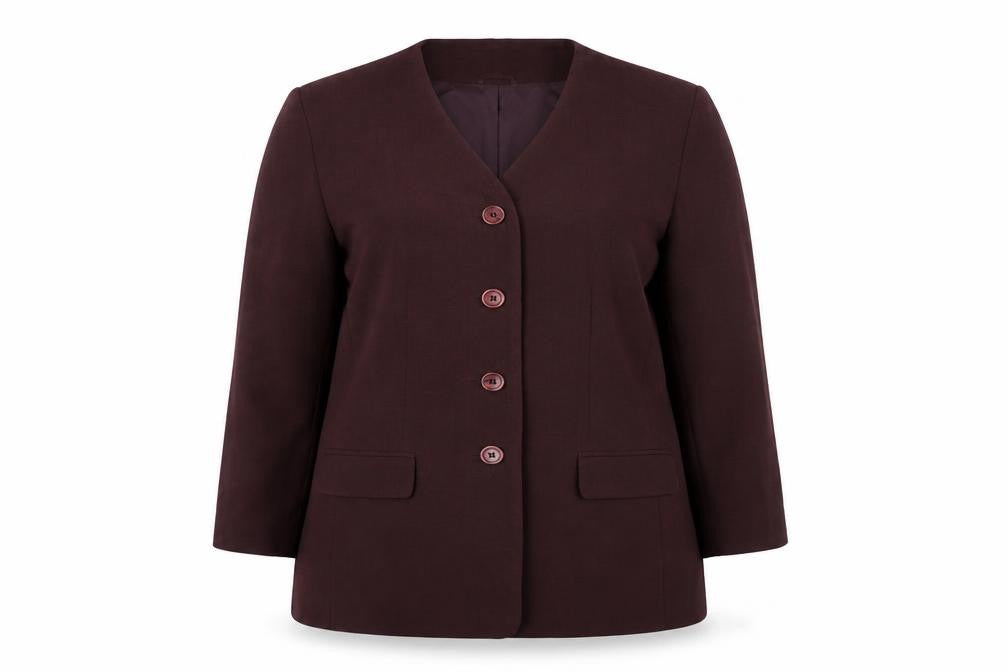 Essentials Womens Purple   Jacket  Size 18