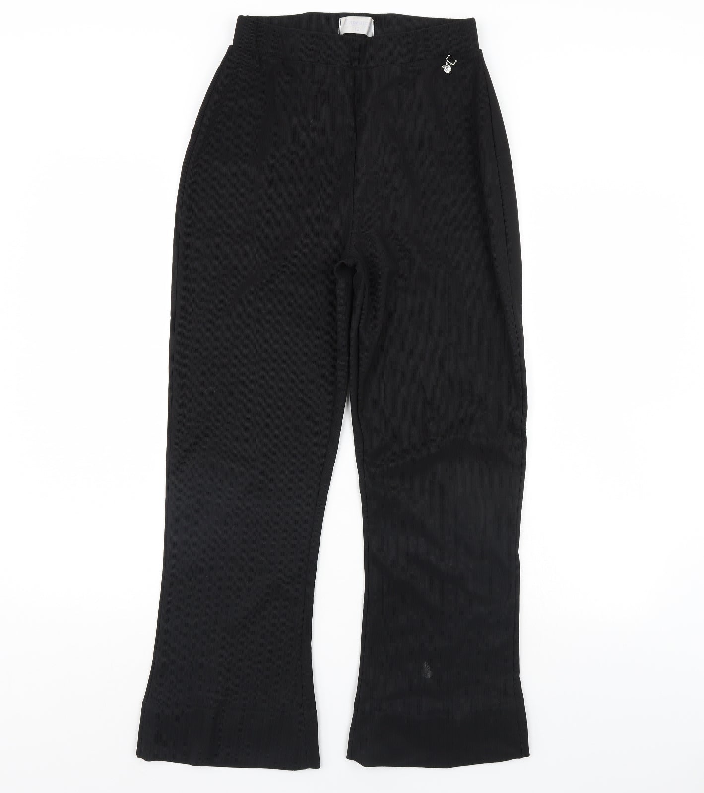 Preworn Womens Black   Trousers  Size 12 L29 in