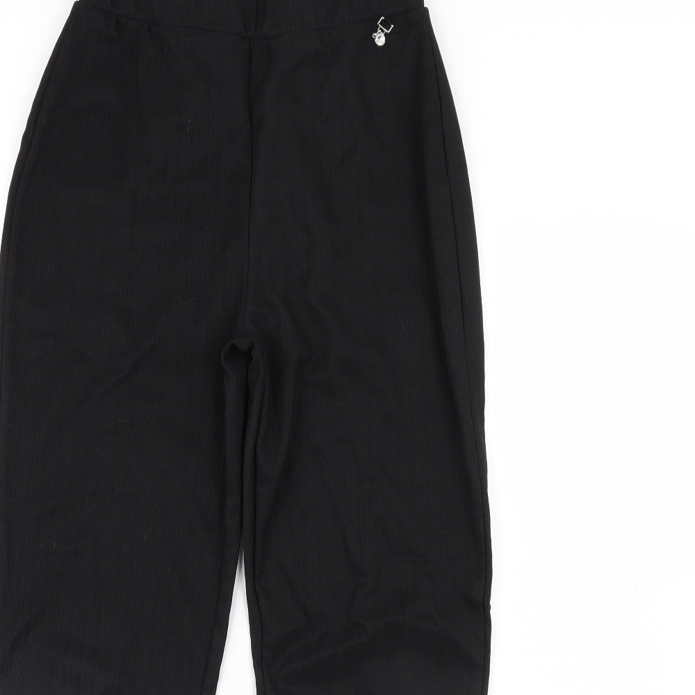 Preworn Womens Black   Trousers  Size 12 L29 in