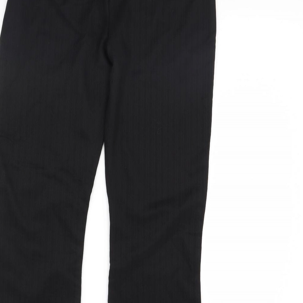 Preworn Womens Black   Trousers  Size 12 L29 in