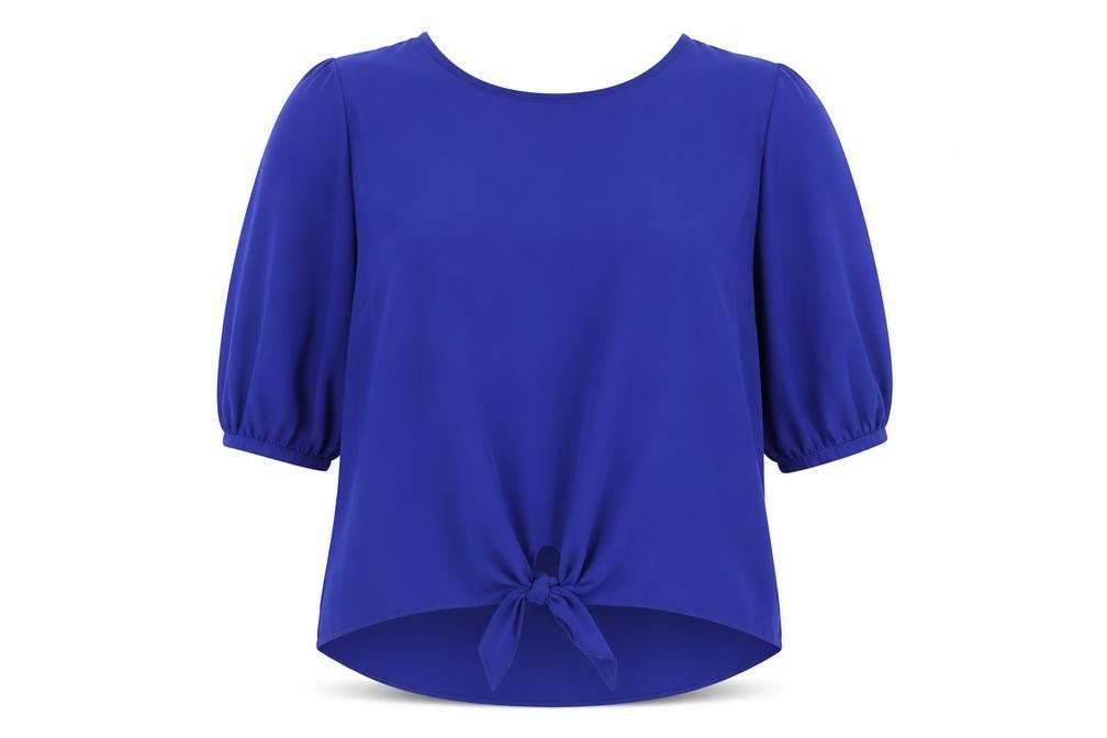 New Look Womens Blue   Basic Blouse Size 12