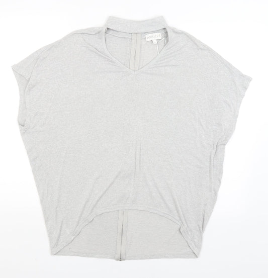 Apricot Womens Grey   Full Zip Jumper Size S