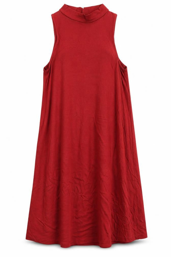 Divided Womens Red   Tank Dress  Size 12