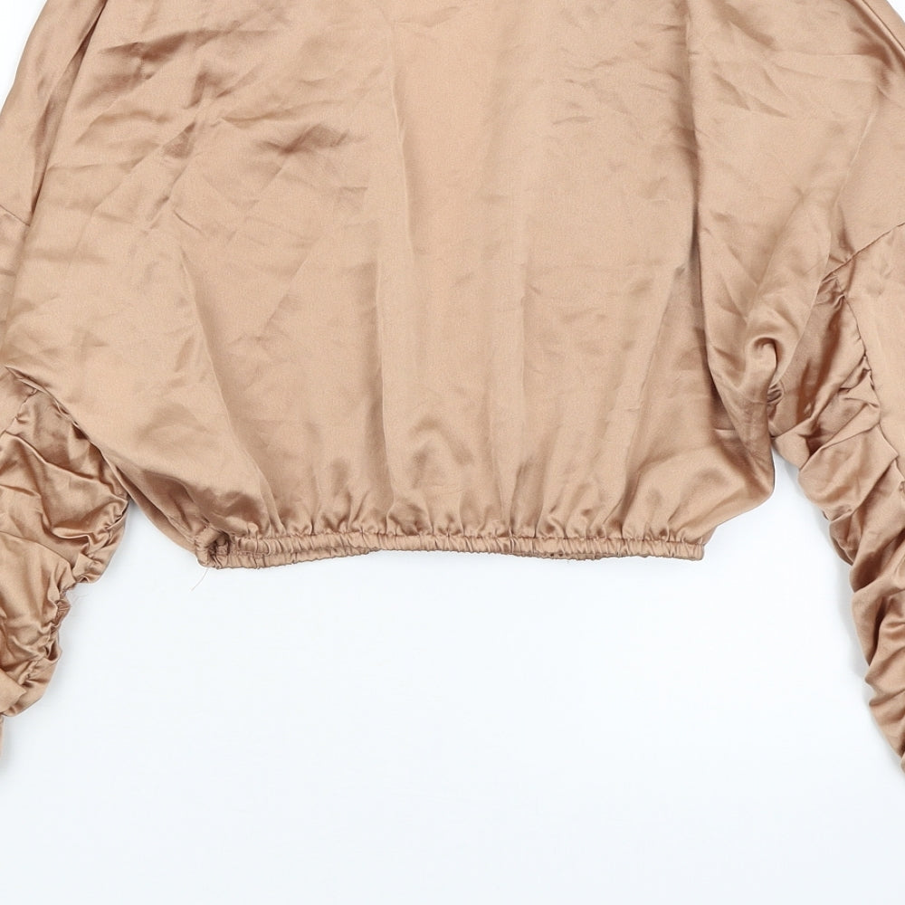 Miss Pap Womens Gold   Jacket  Size 12