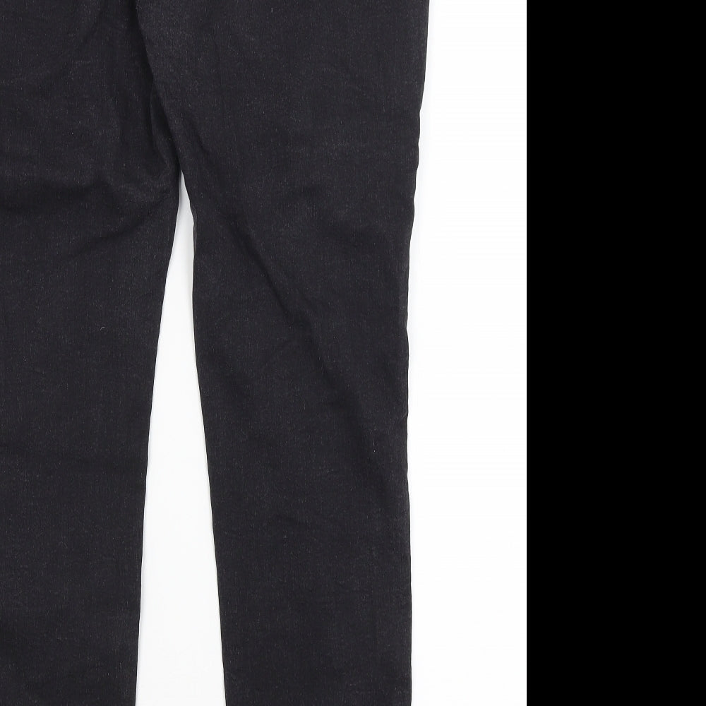 LJ Collection Womens Black   Skinny Jeans Size 16 L28 in