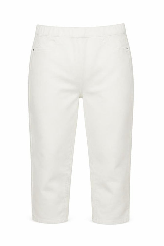Payapa Womens White   Cropped Jeans Size 12