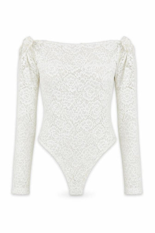 ASOS Womens White   Bodysuit One-Piece Size 12