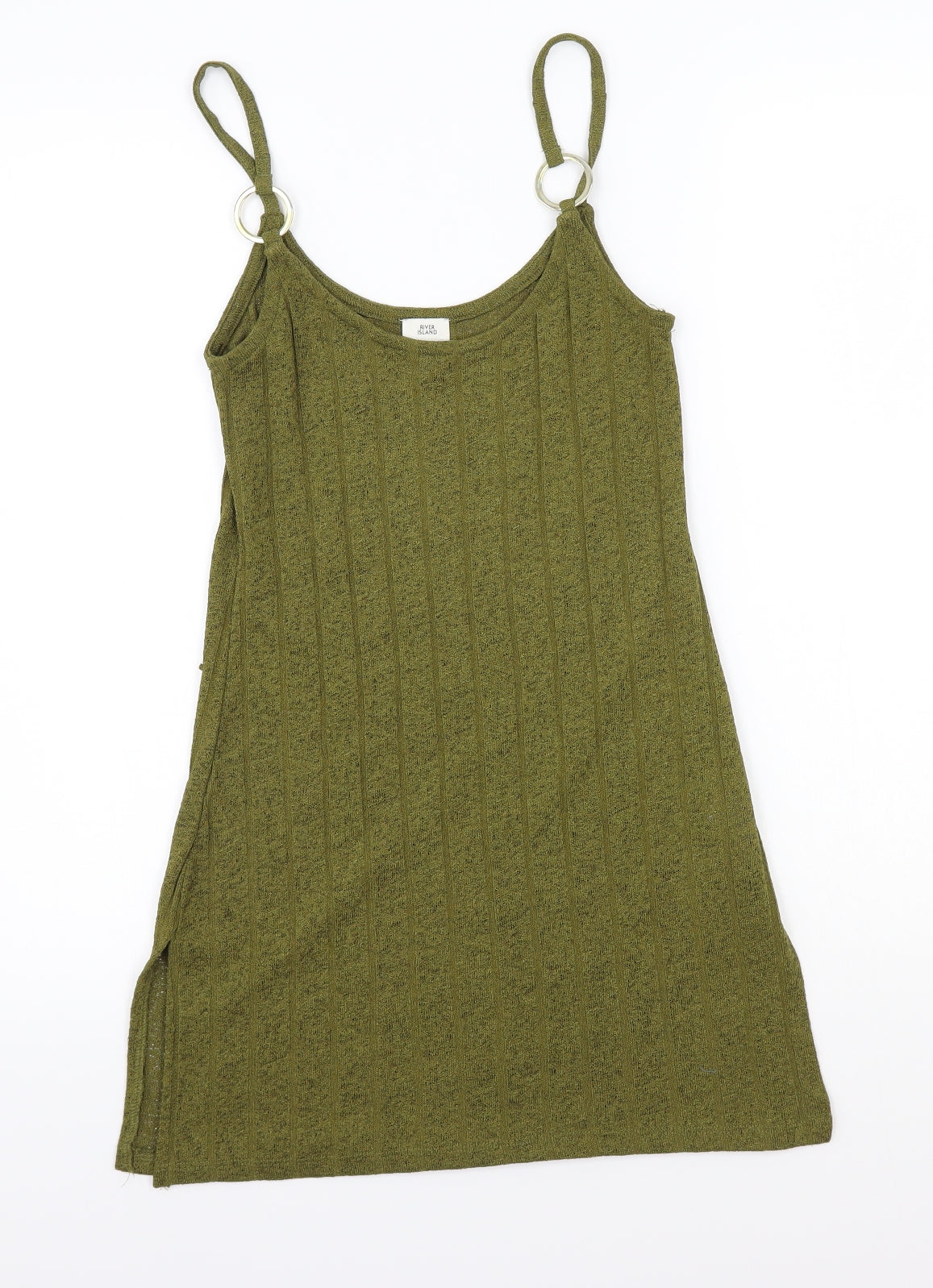 River Island Womens Green   Basic T-Shirt Size 6