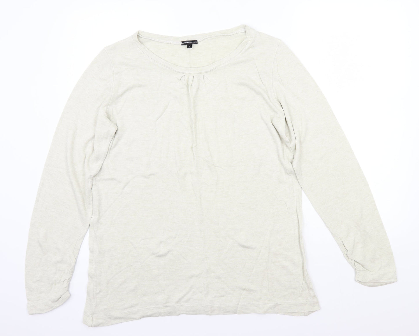 limited collection Womens Beige   Basic T-Shirt Size 16
