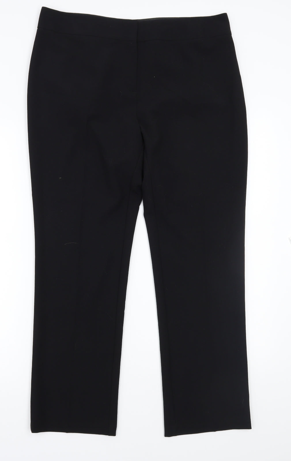 Marks and Spencer Womens Black   Trousers  Size 14 L27 in