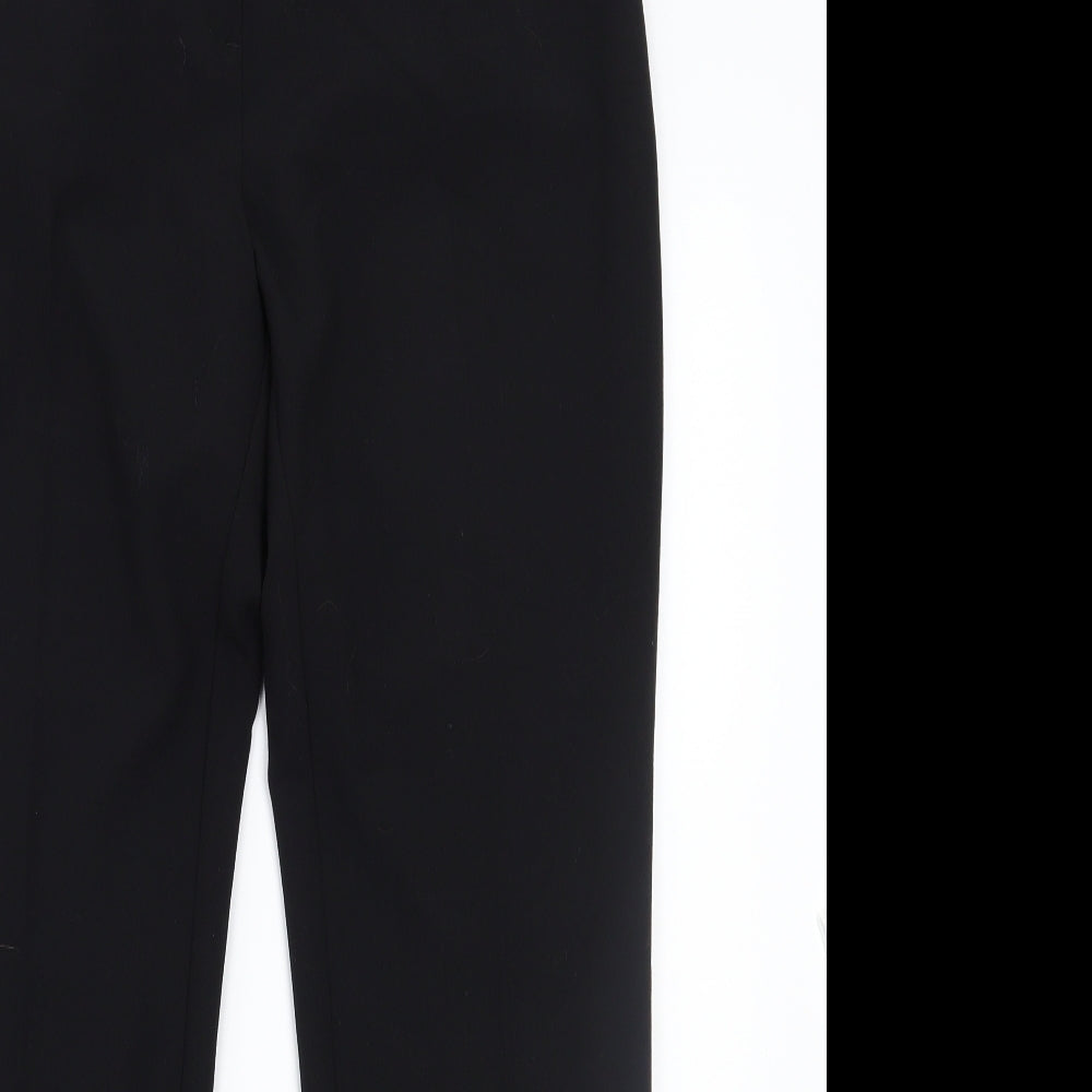 Marks and Spencer Womens Black   Trousers  Size 14 L27 in