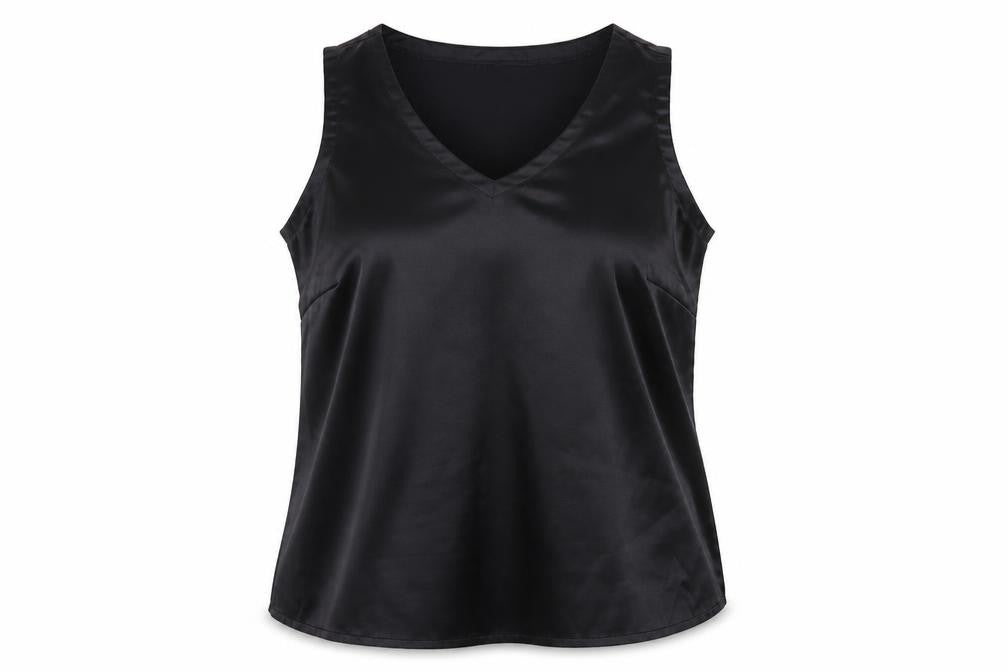 BB Womens Black   Basic Blouse Size L