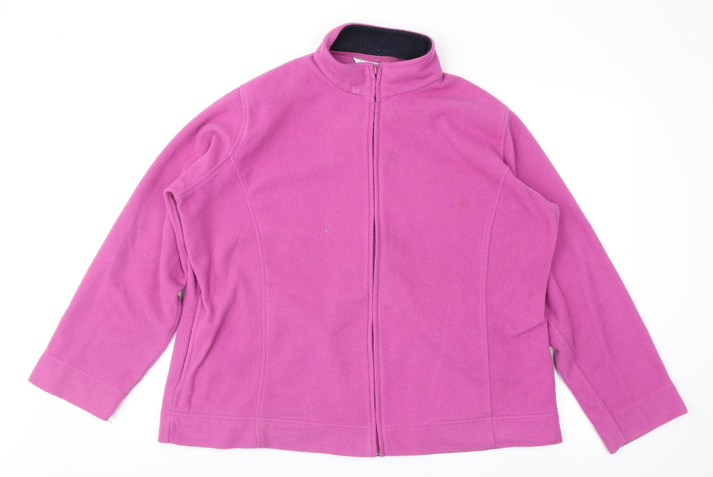 EWM Womens Pink  Fleece Jacket  Size XL