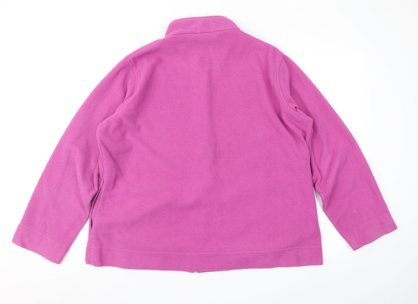 EWM Womens Pink  Fleece Jacket  Size XL