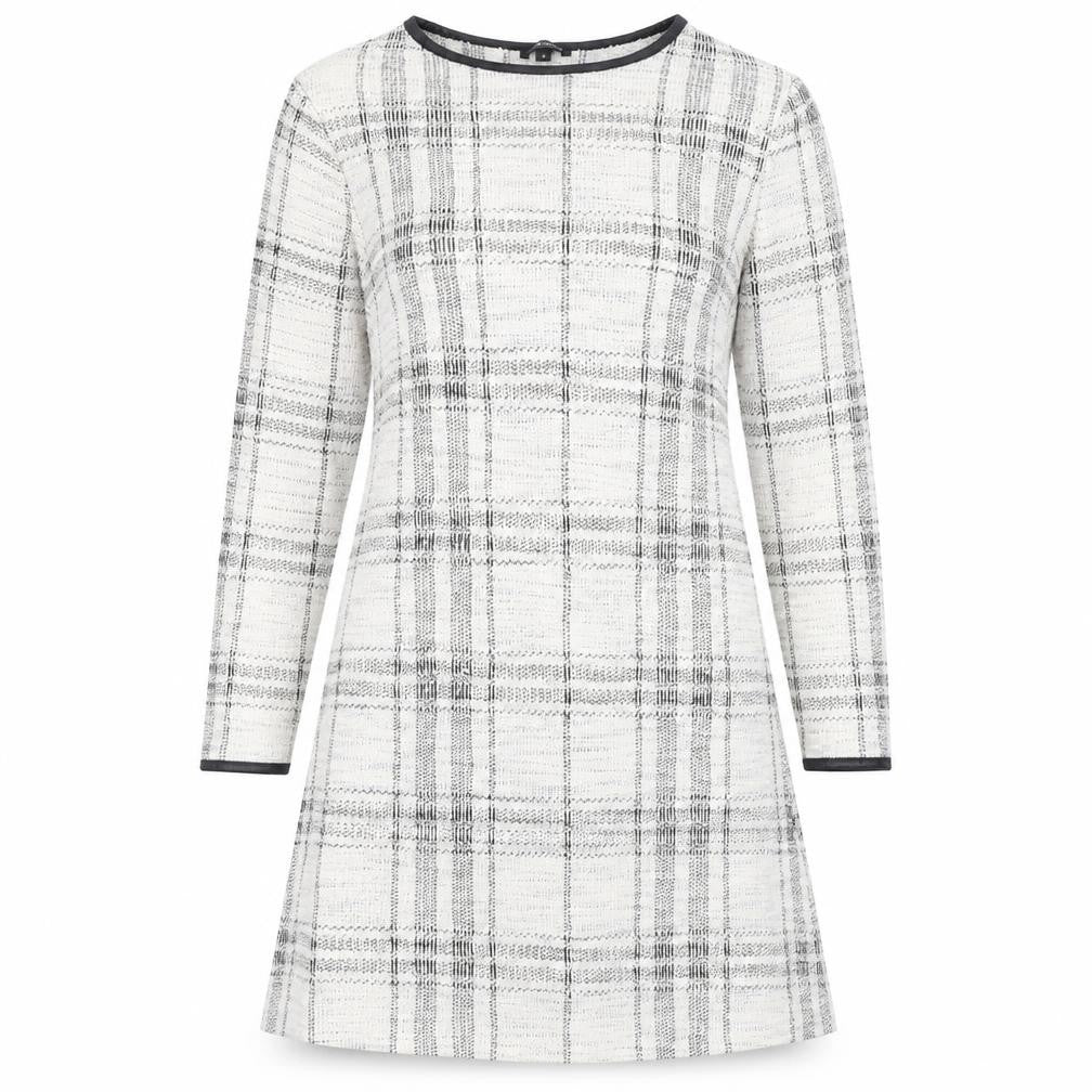 River Island Womens Grey Check  A-Line  Size 8