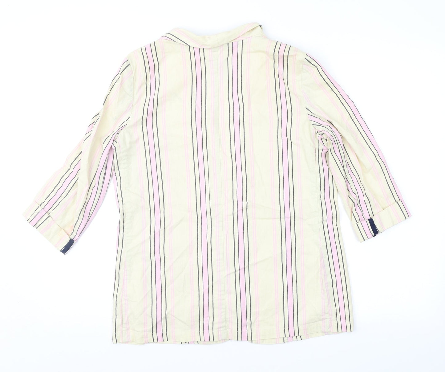 River Island Womens Beige Striped  Jacket  Size 6