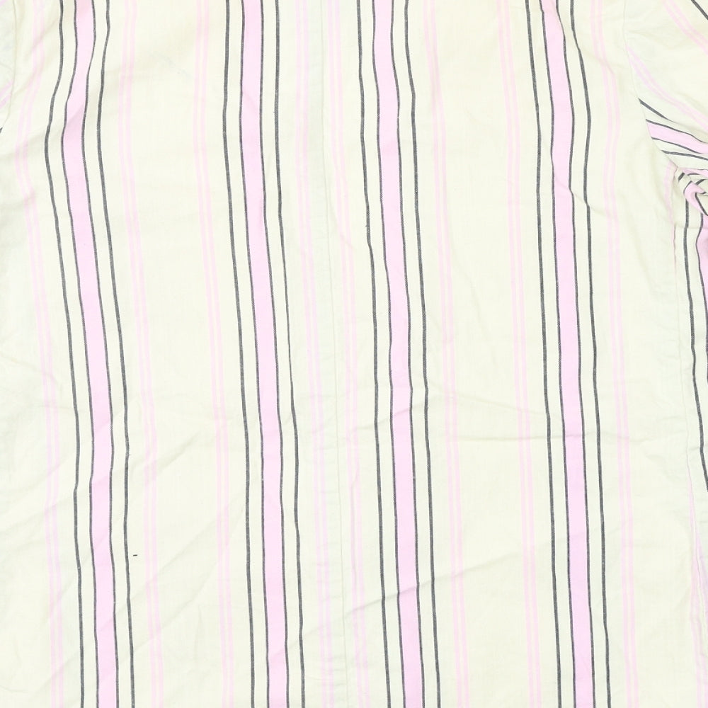 River Island Womens Beige Striped  Jacket  Size 6