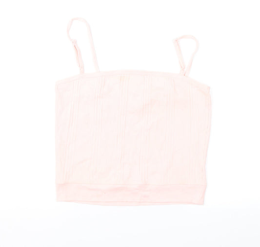 Preworn Womens Pink   Camisole Blouse Size M
