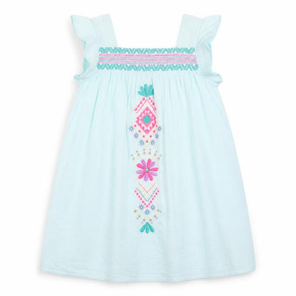 Angels Girls Blue   Shift  Size 9-10 Years