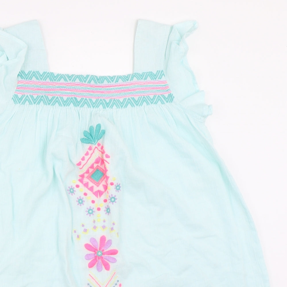 Angels Girls Blue   Shift  Size 9-10 Years