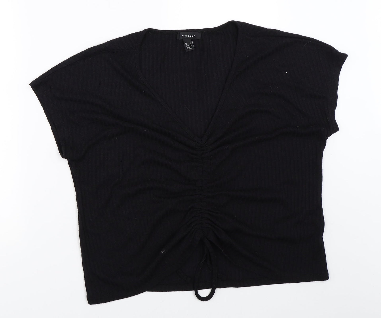New Look Womens Black   Basic Blouse Size L
