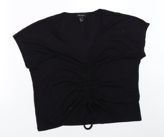 New Look Womens Black   Basic Blouse Size L