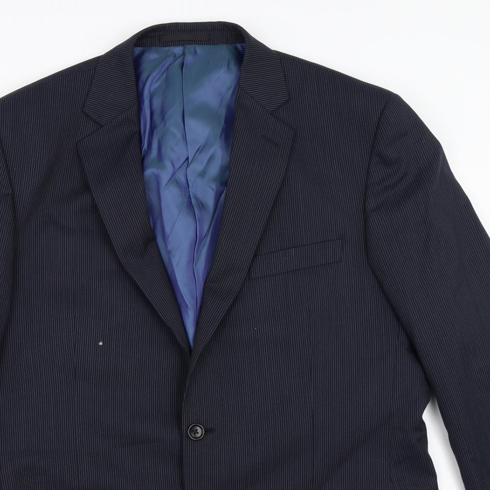 Charlton Gray  Mens Blue   Jacket Blazer Size 40