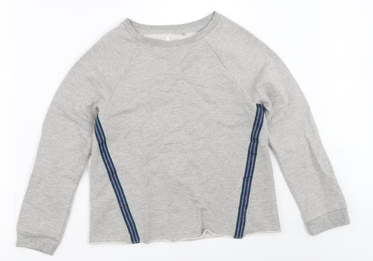 NEXT Girls Grey   Pullover Sweatshirt Size 12 Years