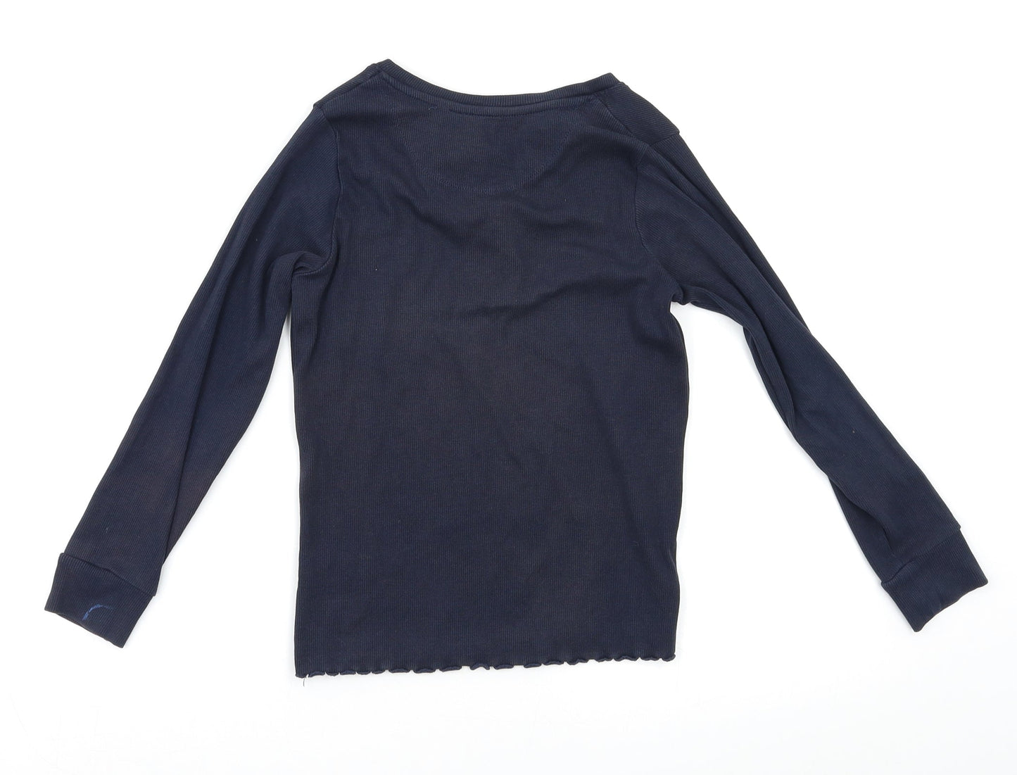 NEXT Girls Blue   Basic Blouse Size 7 Years