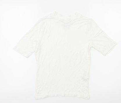 Collusion Womens White   Basic Polo Size 12