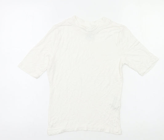 COLLUSION Womens White   Basic Polo Size 12