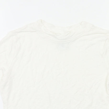 Collusion Womens White   Basic Polo Size 12