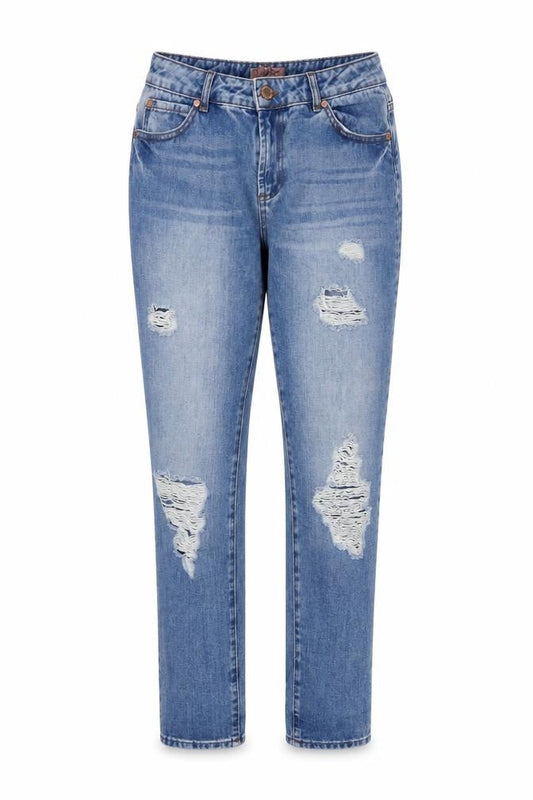 miss denim Womens Blue   Straight Jeans Size 10 L20 in