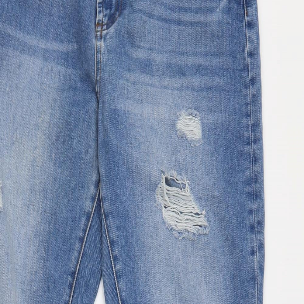 miss denim Womens Blue   Straight Jeans Size 10 L20 in