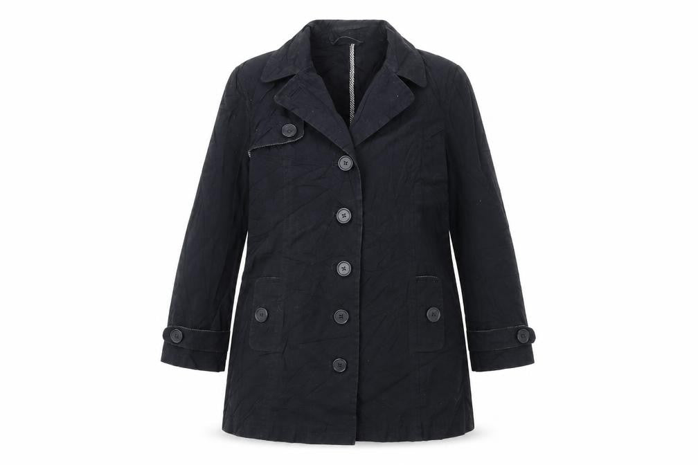 union blues Womens Blue   Trench Coat Coat Size 12